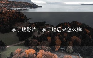 李宗瑞影片，李宗瑞后来怎么样