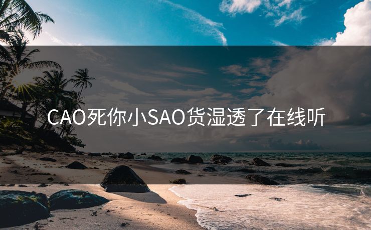 CAO死你小SAO货湿透了在线听